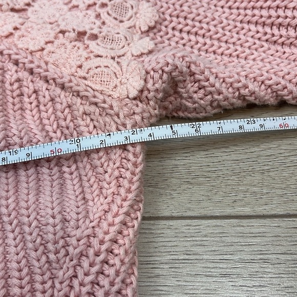 M&S Collection Light Pink Heavier Knit Pullover Sweater Size 8 (UK) - Picture 8 of 10